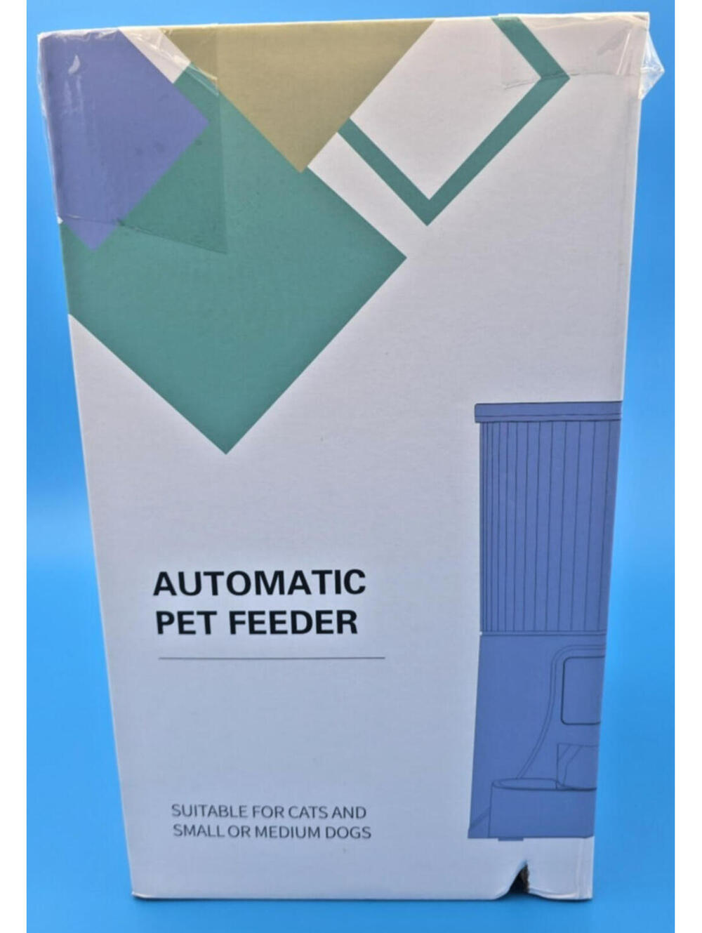 Automatic Cat Feeders, 3L Timed Cat Dry Food Dispenser, Dual Power Supply NEW